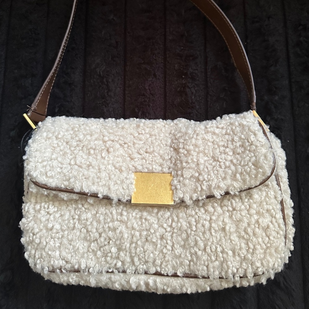 Shearling Zara bag